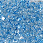 Miyuki Berry Beads 2,5x4,5mm BB1529 Crystal Blue inside colorlined ca 9gr